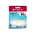 Transcend JetFlash 730 64GB USB 3.0 USB flash drive USB Type-A 3.2 Gen 1 (3.1 Gen 1) Wit
