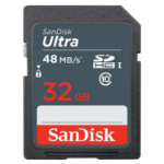 Sandisk ULTRA memory card 32 GB SDHC Class 10