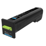 Lexmark 82K2XC0 Toner-kit cyan return program, 22K pages for Lexmark CX 860