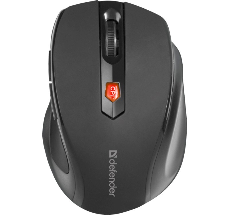 DFN MOUSE DEFENDER ULTRA MM-315 RF BLACK OPTICAL 1600DPI 6P
