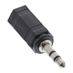 InLine Audio Adapter 2.5mm jack female / 3.5mm male Stereo