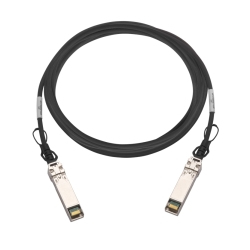 Image of QNAP CAB-DAC30M-SFPP fibre optic cable 3 m SFP+ DAC Black