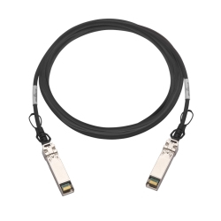 Photos - Cable (video, audio, USB) QNAP CAB-DAC30M-SFPP InfiniBand/fibre optic cable 3 m SFP+ DAC Black 