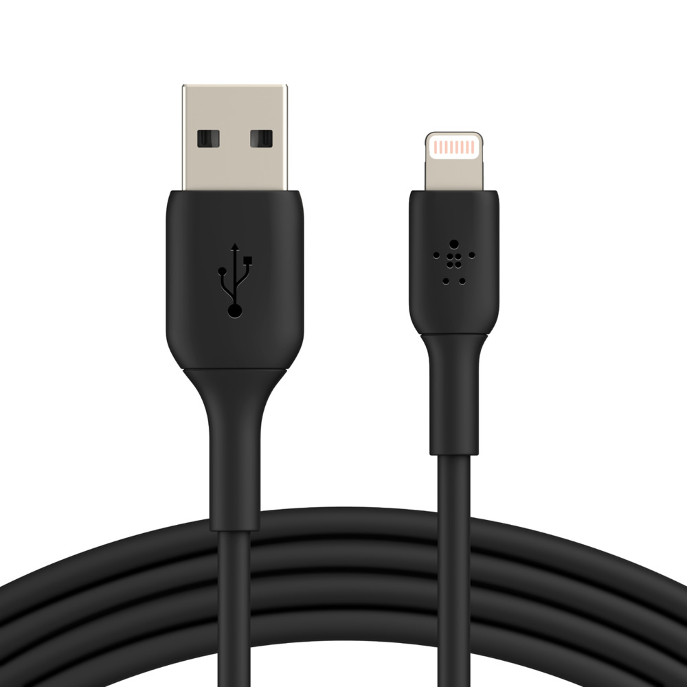 Image of Belkin CAA001BT1MBK lightning cable 1 m Black