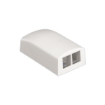 Panduit NK2BXEI-A socket-outlet 2 x RJ-45 Ivory