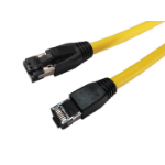 Microconnect MC-SFTP8010Y networking cable Yellow 10 m Cat8.1 S/FTP (S-STP)