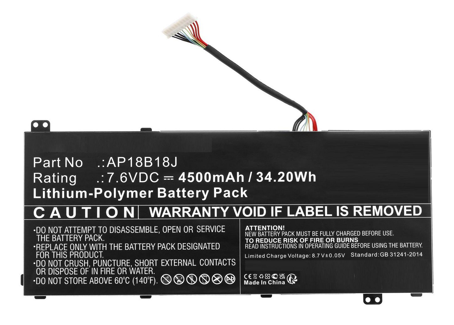 CoreParts MBXAC-BA0130 laptop spare part Battery