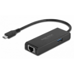 DeLOCK 63826 laptop dock & poortreplicator USB 3.2 Gen 1 (3.1 Gen 1) Type-C Zwart