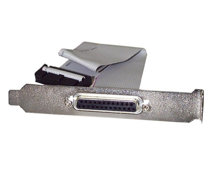 Startech.com Women's 16In Db25 Parallel To Idc 26 Pin Header Slot Plate