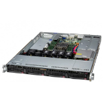 Supermicro UP SuperServer 511R-W - Server - rack-mountable - 1U - no CPU - RAM 0 GB - SATA/SAS - hot-swap 3.5" bay(s) - no HDD - Gigabit Ethernet - no OS - monitor: none - black
