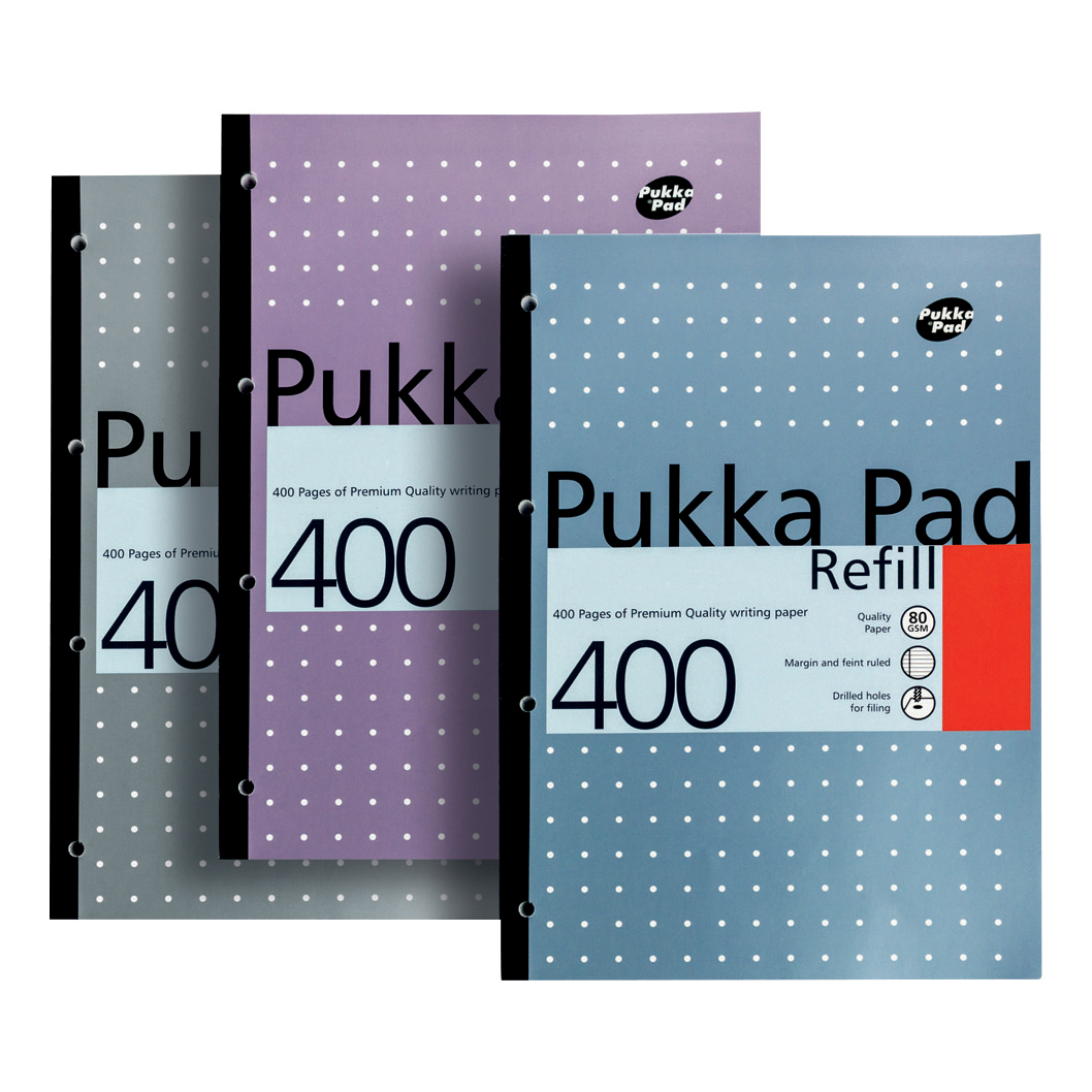 Pukka Pukka A4 RefillPad White400Pages REF400