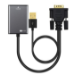 Microconnect VGAHDMI VGA cable 0.15 m VGA (D-Sub) Black