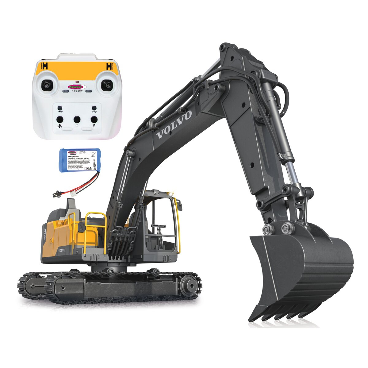 Image of Jamara 406300 - Excavator - 1:16 - 14 yr(s) - 1200 mAh - 2.87 kg