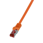 LogiLink Patch Cable Cat.6 S/FTP orange 15m, PrimeLine