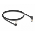 DeLOCK 80293 netwerkkabel Zwart 1 m Cat6a S/FTP (S-STP)