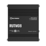 Teltonika RUTM08 Industrial Wired Router, 4 Gigabit RJ45 Ports,128 tag/port-based VLANs, PSU included