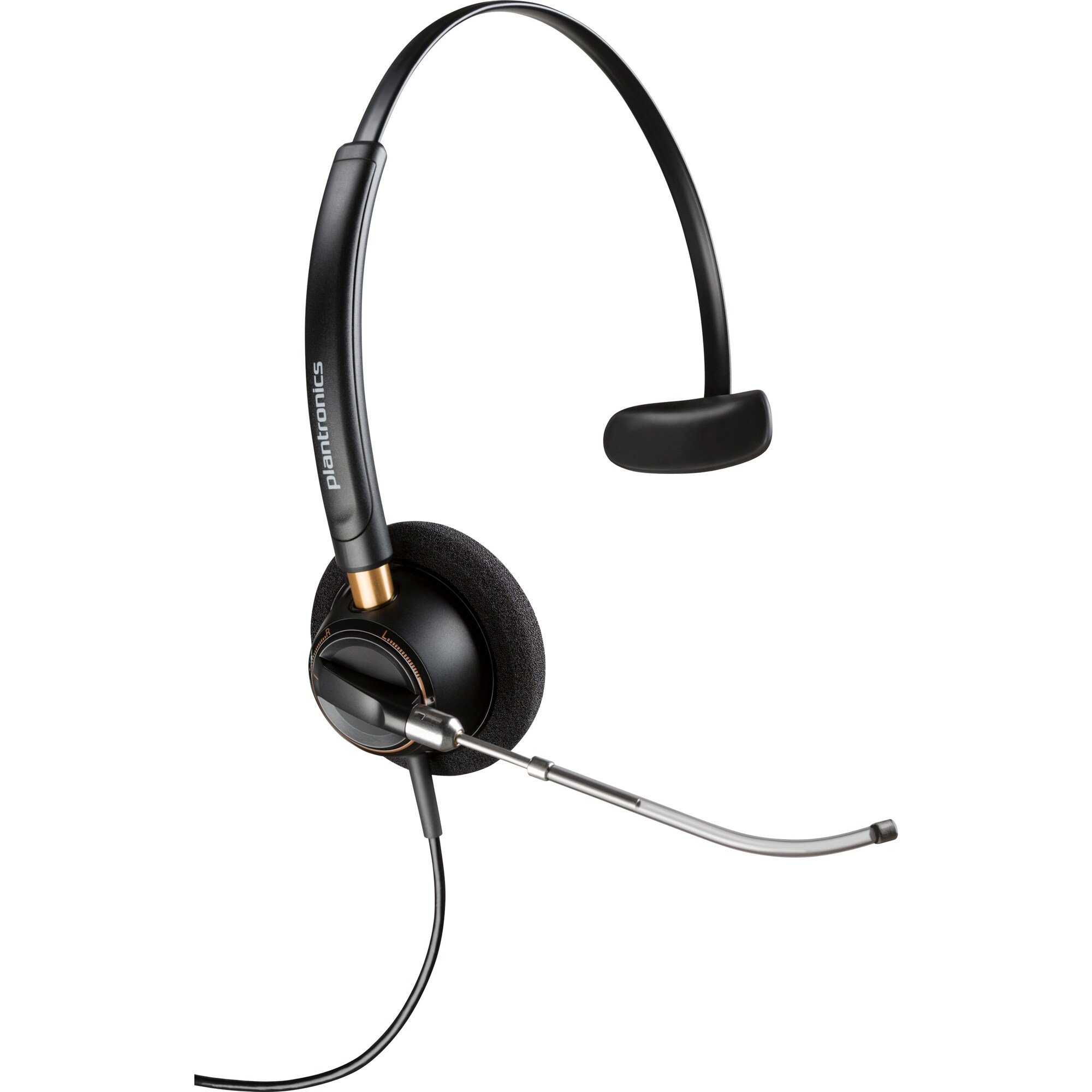 Poly EncorePro 510V Monaural Headset VoiceTube +Quick Disconnect
