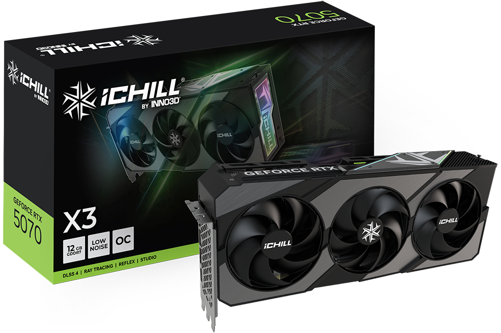 INNO3D iChill GeForce RTX 5070 X3 NVIDIA 12 GB GDDR7
