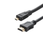 connektgear 2m HDMI Micro to HDMI Connector Cable - Male to Male Gold Connectors
