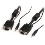 StarTech.com 15m Coax High Resolution Monitor VGA Video Cable with Audio HD15 M/M