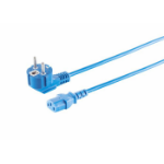 Microconnect MC-SCHUANGC13180B power cable Blue 1.8 m Power plug type E+F C13 coupler