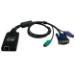 Tripp Lite B055-001-PS2 KVM cable Black