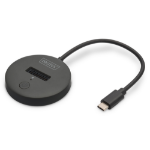 Digitus DA-71547 basisstation voor opslagstations USB 3.2 Gen 2 (3.1 Gen 2) Type-C Zwart