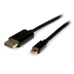 StarTech.com 4m (13ft) Mini DisplayPort to DisplayPort 1.2 Cable - 4K x 2K UHD Mini DisplayPort to DisplayPort Adapter Cable - Mini DP to DP Cable for Monitor - mDP to DP Converter Cord