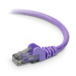 Belkin CAT6 Snagless 14ft networking cable Purple 165.4" (4.2 m)