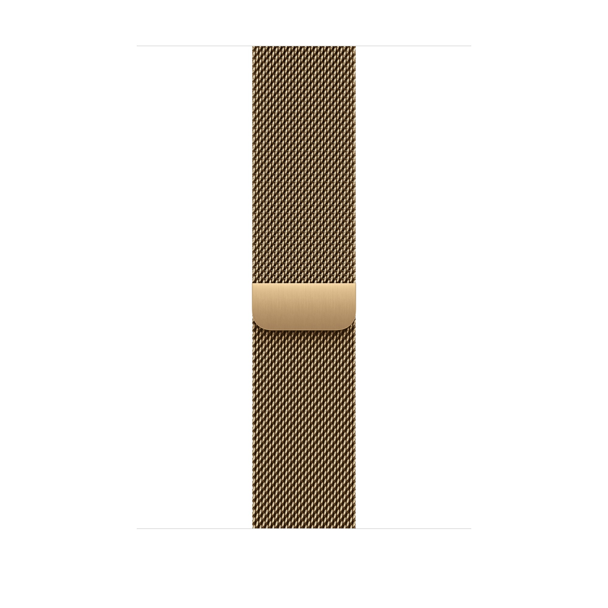 Apple 46mm Radiant Gold Milanese Loop - S/M