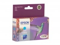Epson Hummingbird Singlepack Cyan T0802 Claria Photographic Ink