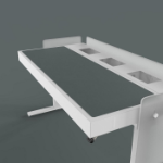 Heckler Design 6U Lecern Deskpd - Pewer -