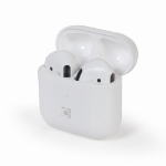 Gembird TWS-MLA-GW hoofdtelefoon/headset Draadloos In-ear Oproepen/muziek USB Type-C Bluetooth Wit