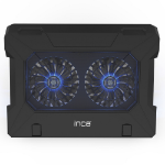 Inca INC-321RX laptop cooling pad 43.2 cm (17") Black