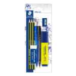 Staedtler 60 BK-4 pen/pencil set Ballpoint pen Graphite pencil Blister