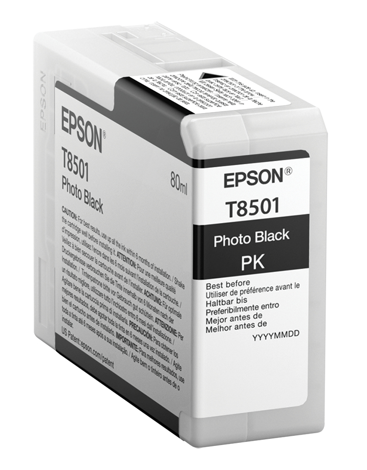Image of Epson C13T850100/T8501 Ink cartridge foto black 80ml for Epson...
