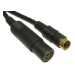Cables Direct S-Video 5m S-video cable S-Video (4-pin) Black