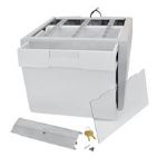 Ergotron 97-853 multimedia cart accessory Drawer Gray, White