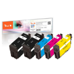 Peach PI200-559 inktcartridge 5 stuk(s) Compatibel Hoog (XL) rendement Zwart, Cyaan, Magenta, Geel