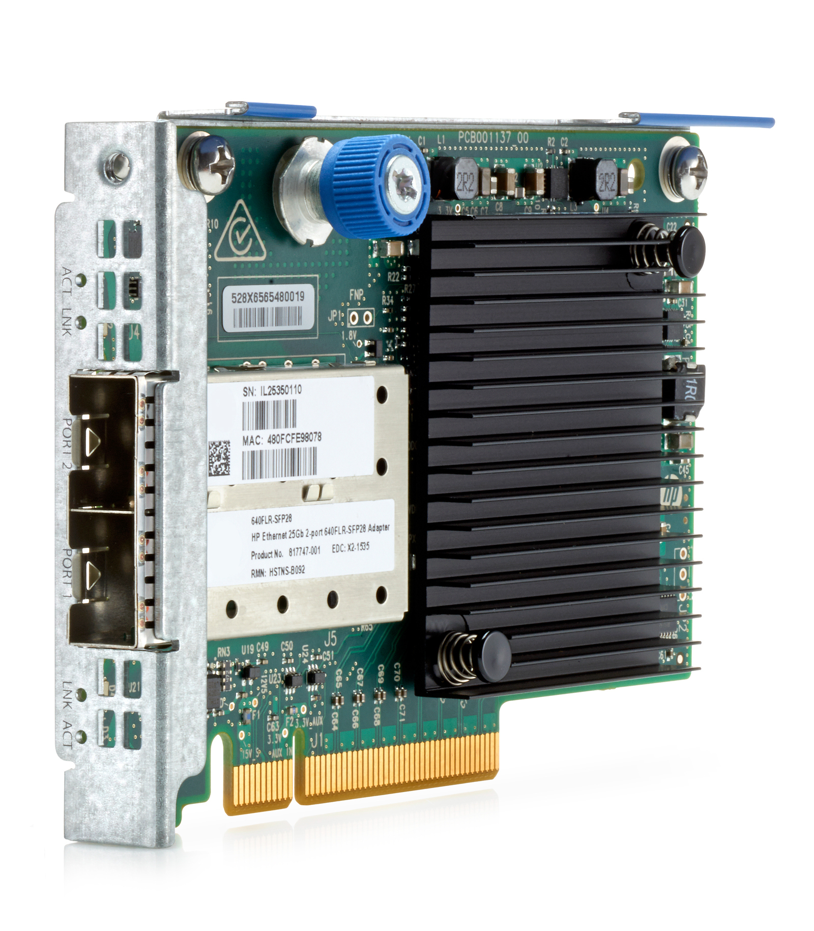 Image of Hewlett Packard Enterprise Ethernet 10/25Gb 2-port FLR-SFP28...