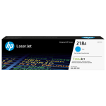 HP 218A CYAN LASERJET TONER CARTRIDGE 1.2K YIELD FOR 3301SDW / 3301FDW