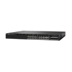Cisco Catalyst WS-C3650-24PS-E network switch Managed L3 Gigabit Ethernet (10/100/1000) Power over Ethernet (PoE) 1U Black