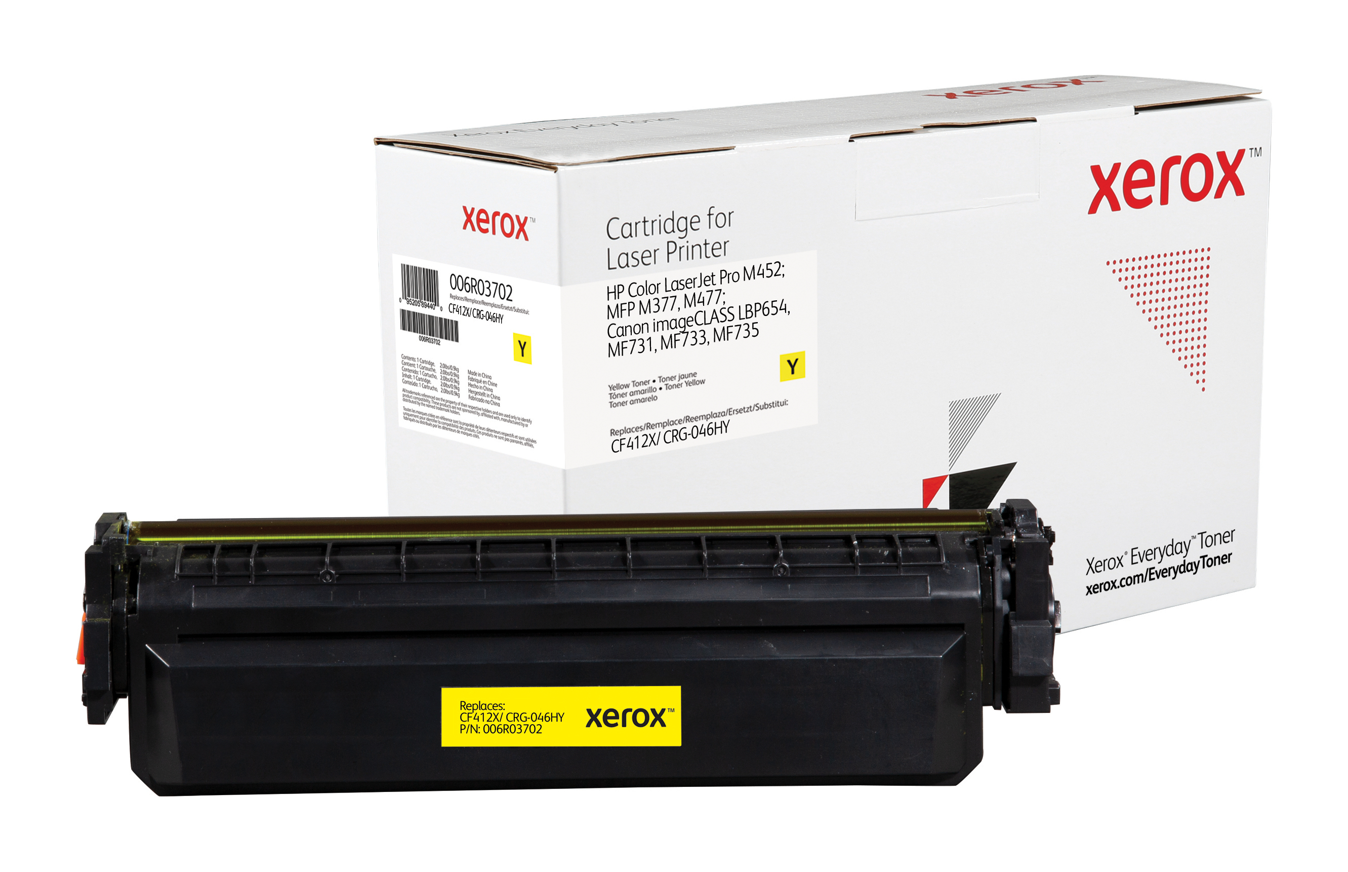 Image of Xerox 006R03702 Toner cartridge yellow, 5K pages (replaces Canon...
