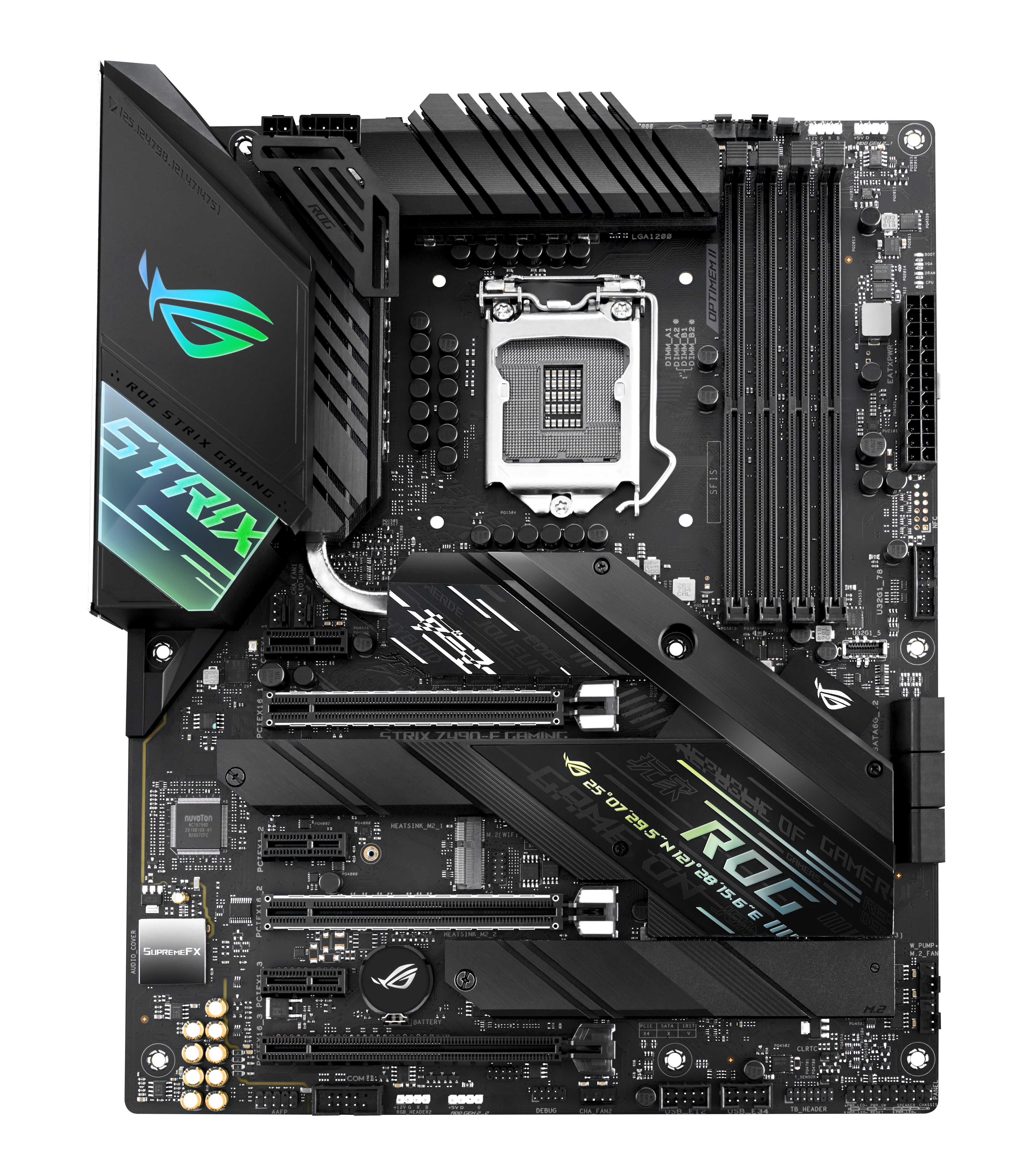 Image of ASUS ROG STRIX Z490-F GAMING Intel Z490 LGA 1200 (Socket H5) ATX