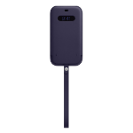 Apple iPhone 12 Pro Max Leather Sleeve with MagSafe - Deep Violet