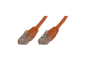 Microconnect Cat6 U/UTP 10m networking cable Orange U/UTP (UTP)