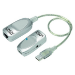 Lindy 42805 cable interface/gender adapter USB RJ-45 Grey