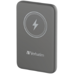 Verbatim Charge 'n' Go Magnetische Draadloze Power Bank 10000mAh Grijs