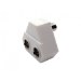 Cables Direct TV Coax 2 Port Splitter