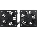 Cablenet 2 Way Fan unit for Wall Cabinets (1m Lead)